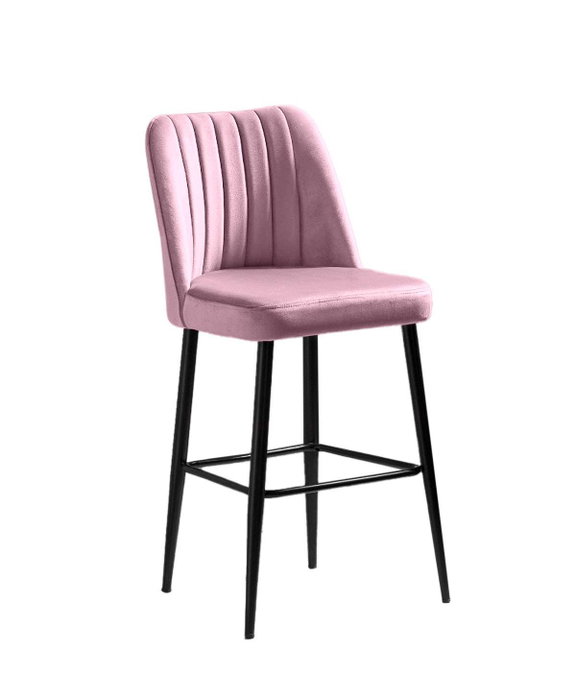 Hanah Home Vento - Lilac Juego de Taburetes de Bar (2 Piezas)